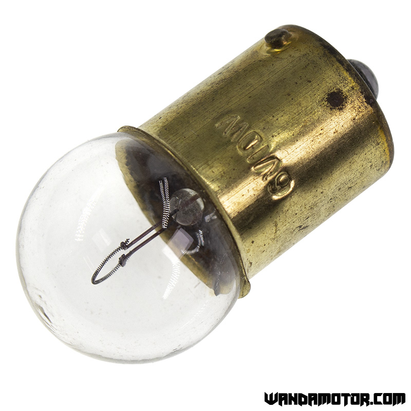 Bulb BA15S 6V 10W clear